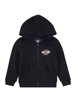 Худи Jack & Jones Junior Zip-Up Hoodie, темно-синий