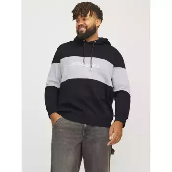 Худи Jack & Jones Legacy Blocking Plus, черный
