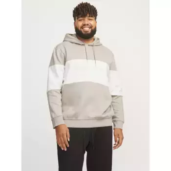 Худи Jack & Jones Legacy Blocking Plus, серый