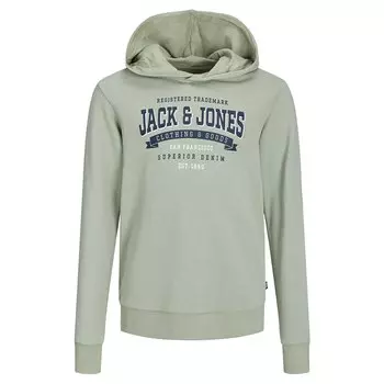 Худи Jack & Jones Logo 2 Col 24, зеленый