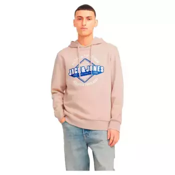 Худи Jack & Jones Logo 2 Col, бежевый