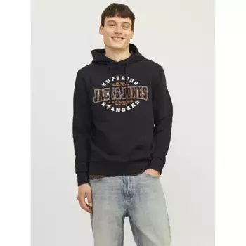 Худи Jack & Jones Logo 2 Col, черный