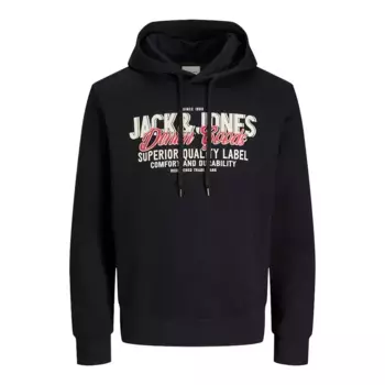Худи Jack & Jones Logo 2 Col, черный