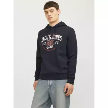 Худи Jack & Jones Logo 2 Col, синий