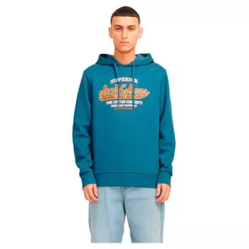 Худи Jack & Jones Logo 2 Col, синий