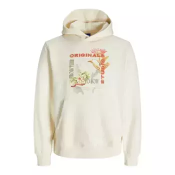 Худи Jack & Jones Lucca Graphic, бежевый