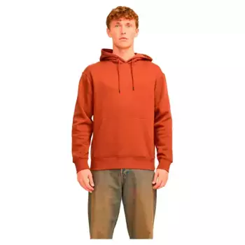 Худи Jack & Jones Star Basic, оранжевый/коричневый