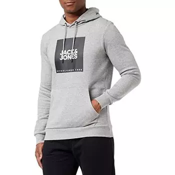 Худи Jack & Jones Sweat Hood, серый