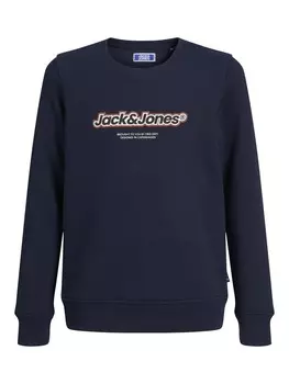 Худи JACK & JONES Sweatshirt, морской синий