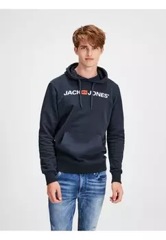 Худи Jack & Jones, темно-синий