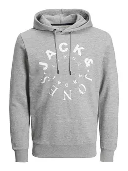 Худи Jack & Jones Warrior, светло-серый