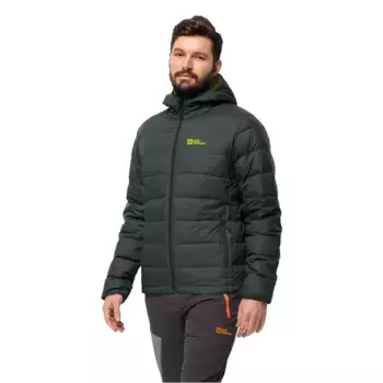 Худи Jack Wolfskin Ather Down, зеленый