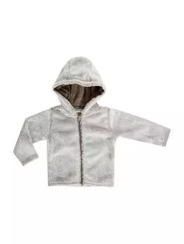 Худи JACKY Zip-Up Hoodie BABY ON TOUR, цвет mottled brown