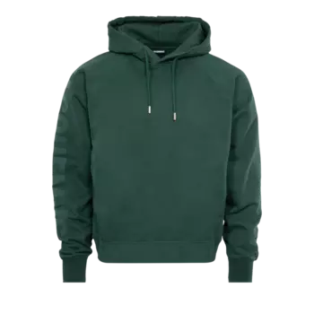 Худи Jacquemus Le Typo 'Dark Green', зеленый