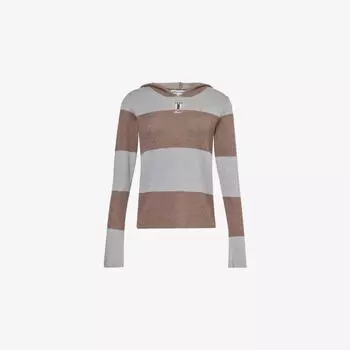 Худи Jaded London Team 93 с полосками вязаное, мультиколор