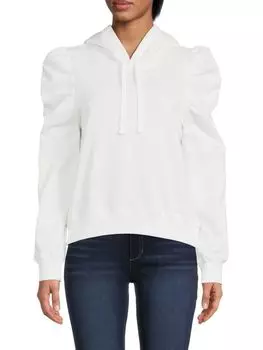 Худи janine с пышными рукавами Rebecca Minkoff Ecru