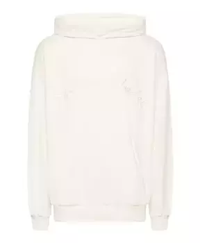 Худи Jerome Broderie из кожи Philippe Model, белый