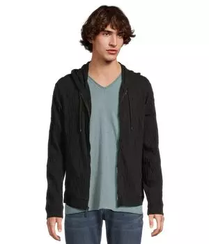 Худи John Varvatos Ihsan Zip Hoodie K6567S25, черный