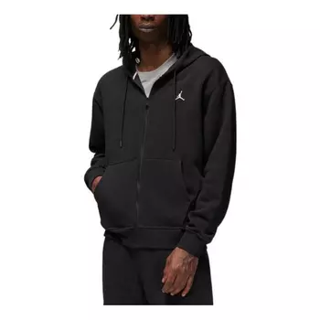 Худи Jordan Brand Embroidered Zipper Black DQ7351-010, черный