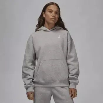 Худи Jordan Brooklyn Fleece, серый/белый