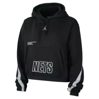 Худи Jordan Brooklyn Nets Courtside Statement Edition, черный