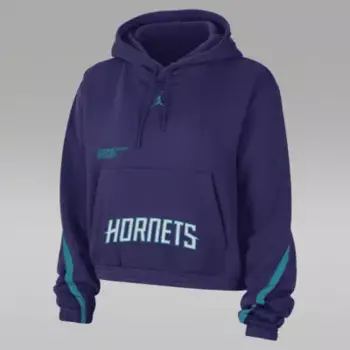 Худи Jordan Charlotte Hornets Courtside Statement Edition, цвет New Orchid