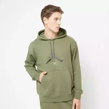Худи Jordan Essential Fleece Baseline, зеленый