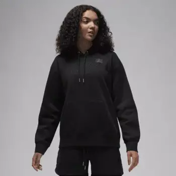 Худи Jordan Flight Fleece, цвет Black/Dark Smoke Grey