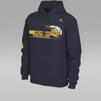 Худи Jordan Michigan, цвет College Navy