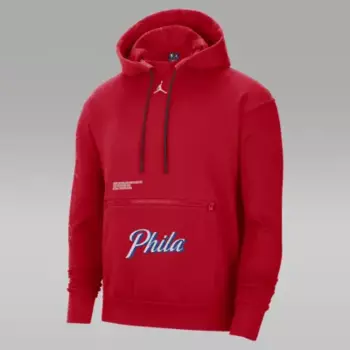Худи Jordan Philadelphia 76ers Courtside Statement Edition, красный