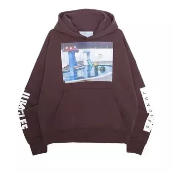 Худи Jungles Pre-Fabricated Dreams Hoodie 'Brown', коричневый