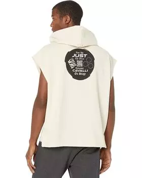 Худи Just Cavalli Hand Snake Hoodie, слоновая кость