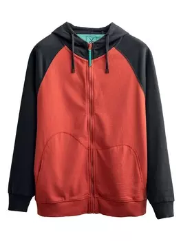 Худи Kaft Zip-Up Hoodie Kleuzip, красный