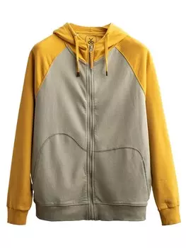 Худи Kaft Zip-Up Hoodie Kleuzip, серый