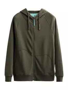 Худи Kaft Zip-Up Hoodie, оливковый
