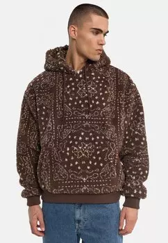 Худи Karl Kani, коричневый/белый