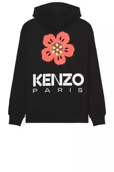 Худи Kenzo Boke Flower Oversized, черный
