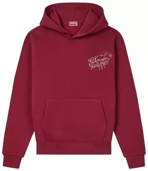 Худи Kenzo Gots Star Tiger Embroidered Classic Hoodie 'Burgundy', красный