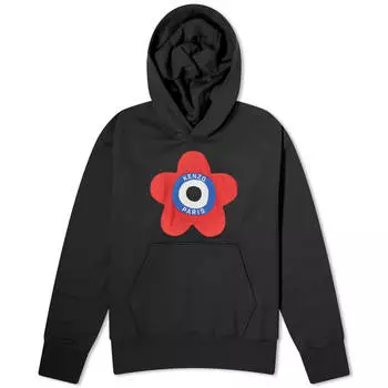 Худи Kenzo Target Oversized Popover, черный