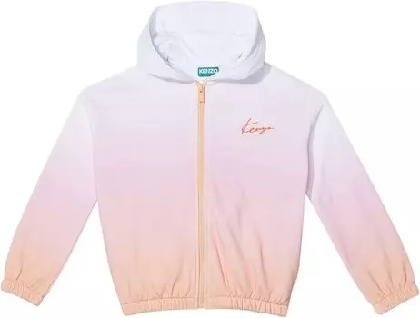 Худи Kenzo Zip-Up Hoodie, Gradient All Over Print, цвет Gold Yellow