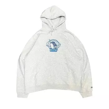 Худи Kith For Jinro Williams III Hoodie, цвет Light Heather Grey