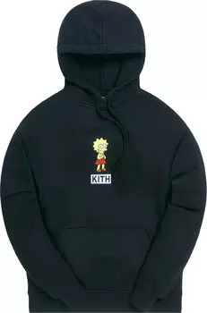 Худи Kith For The Simpsons Lisa Logo Hoodie 'Black', черный