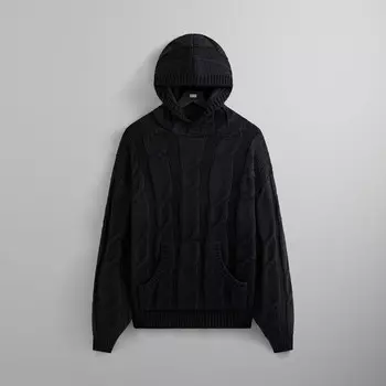 Худи Kith Knit Elliot Hoodie, черный