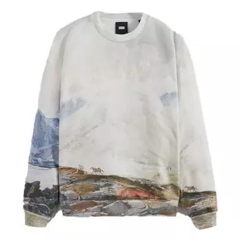 Худи KITH Peak Nelson Crewneck 'Chalk', бежевый