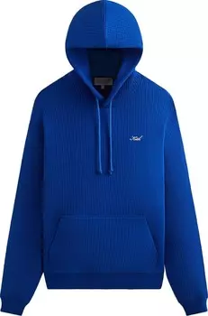 Худи Kith Striped Interlock Williams III 'Cyclone', синий