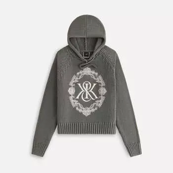 Худи Kith Women Celyse Crest Sweater Hoodie, цвет Machine