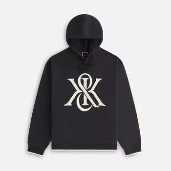 Худи Kith Women Maverick Magnified Crest Hoodie, черный