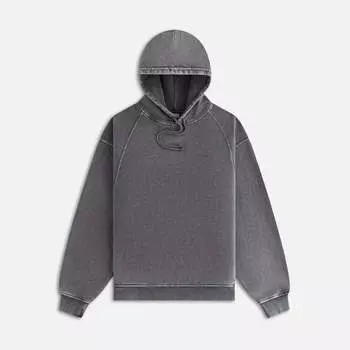 Худи Kith Women Maverick Sueded Hoodie, черный
