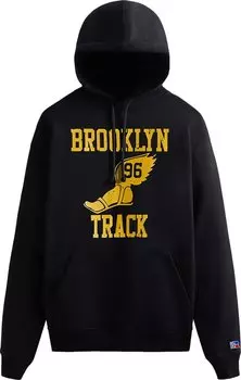 Худи Kith x Russell Athletic For CUNY Brooklyn College Track Vintage Hoodie 'Black', черный