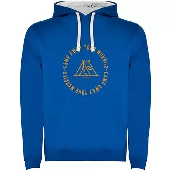 Худи Kruskis Camp Away Bicolor, синий